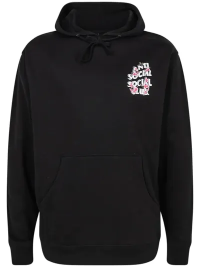 Anti Social Social Club Kkoch 4d Hoodie In Black