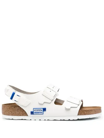 Birkenstock Double-buckle Open-toe Sandals In White