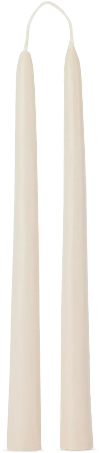 Marloe Marloe Beige Tapered Candlestick Set