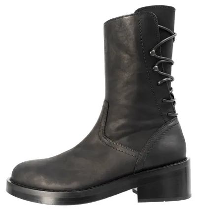 Ann Demeulemeester Lace-up Louisa Boots In Black