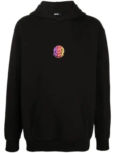 Msftsrep Logo-print Cotton Hoodie In Black