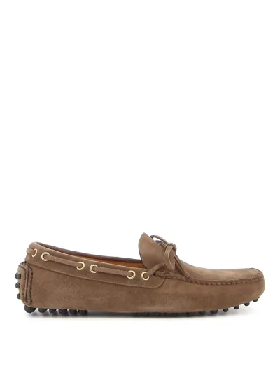 Car Shoe Driving Loafers Kud006 In Brown