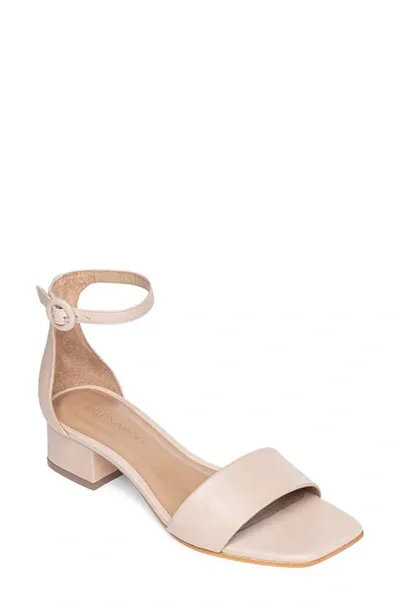 Bernardo Jalena Leather Ankle-strap Sandals In Blush