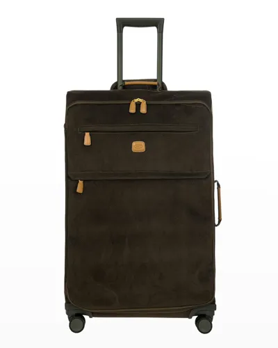 Bric's Life Tropea 30 Spinner Suitcase In Olive