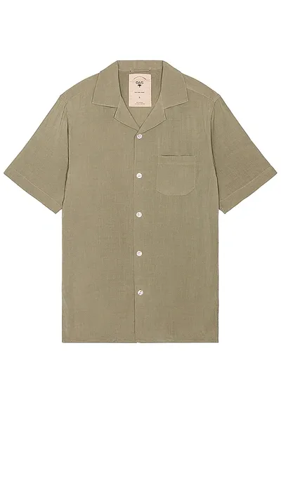 Oas Plain Shirt In Green