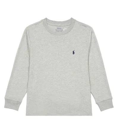 Polo Ralph Lauren Cotton Sweatshirt In Andover Heather