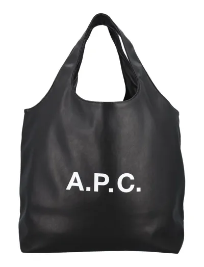 Apc A.p.c. Ninon Logo In Black