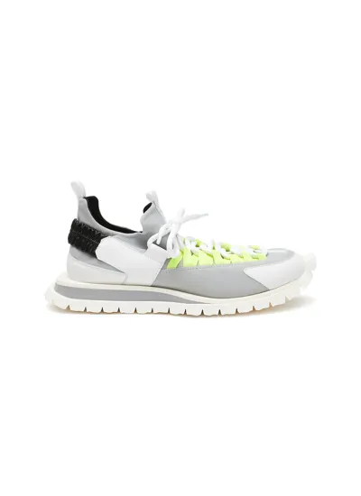 Pierre Hardy 'sprint Comet' Low-top Lace Up Sneakers In White