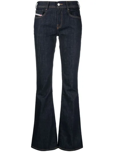 Diesel 1969 D-ebbey Bootcut Jeans In Blue