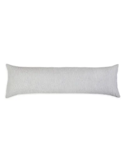 Pom Pom At Home Connor Denim Insert Pillow In Ivory Denim