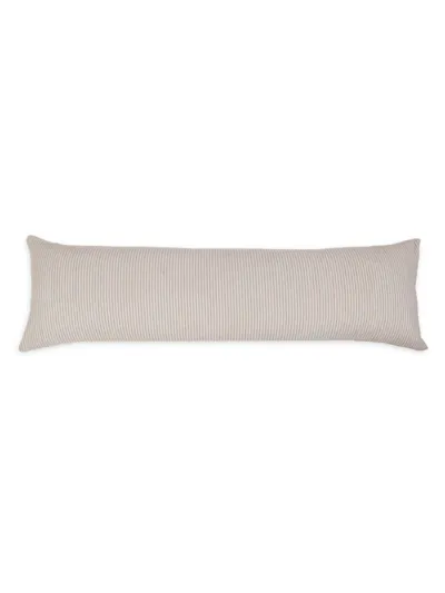 Pom Pom At Home Connor Denim Insert Pillow In Ivory Amber