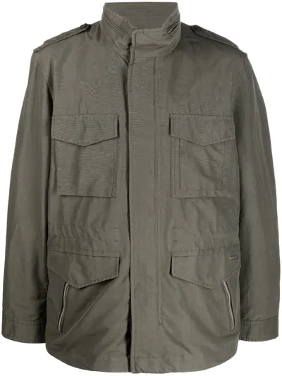 Woolrich Cruiser Eco Field Jacket In Green