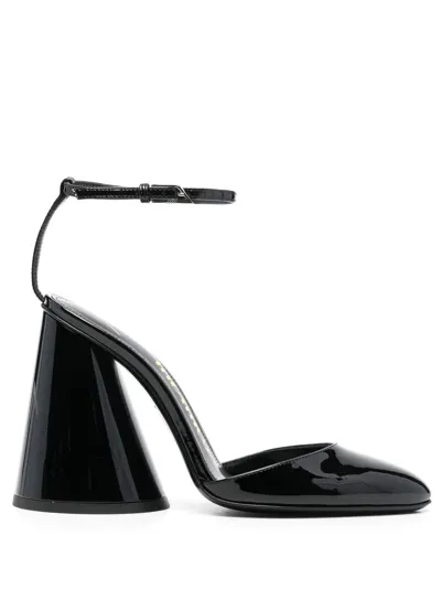 Attico Slingback Luz In Black Patent Leather