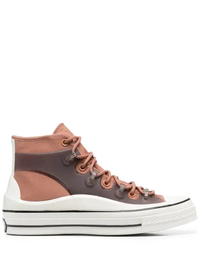 Converse Chuck 70 Utility High-top Sneakers In Mineral Clay/light Bone/black