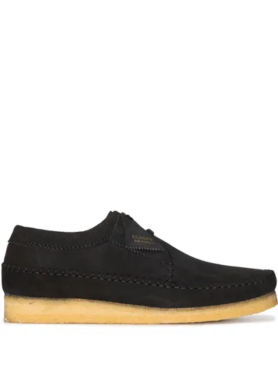 Clarks Originals Weaver Lace-up Shoes In Black