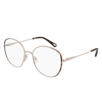 Chloé Ch0039o002 Glasses In Oro Rosato