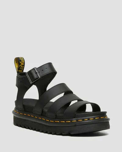 Dr. Martens' Damen Hydro Blaire Riemen Sandalen In Schwarz