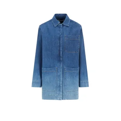 Etre Cecile Veste Longue En Jean