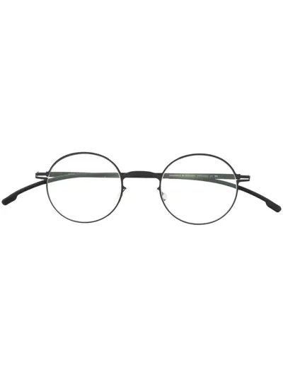 Mykita Knut Round Frame Glasses In Black