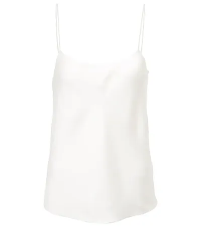 The Row Silk Biggins Camisole In White