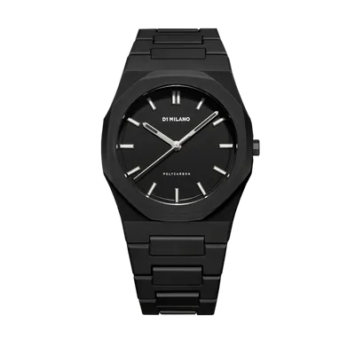 D1 Milano Watch Polycarbon 40.5 Mm In Silver