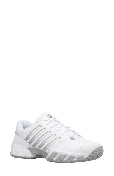 K-swiss Bigshot Light 4 Tennis Shoe In White/high-rise/silver