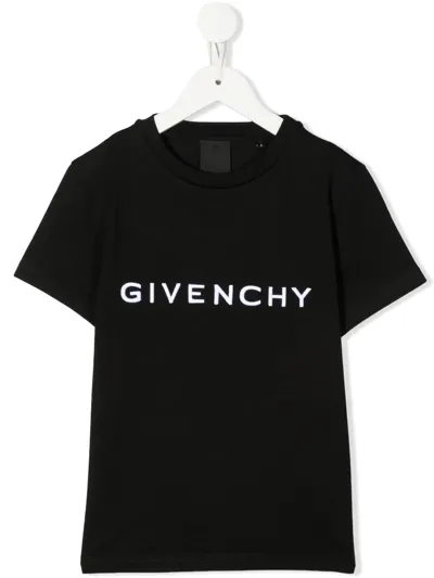 Givenchy Logo-print T-shirt In Schwarz