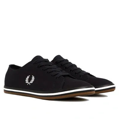 Pre-owned Fred Perry Kingston Twill Marine