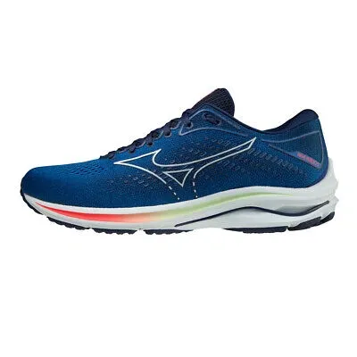 Pre-owned Mizuno Herren Wave Rider 25 Turnschuhe Laufschuhe Sneaker Blau Sport