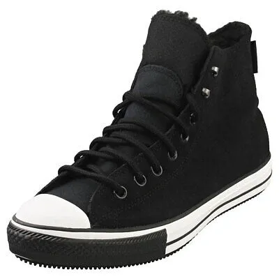 Pre-owned Converse Ctas Winter Hi Unisex Black White Sneaker Mode - 44.5 Eu