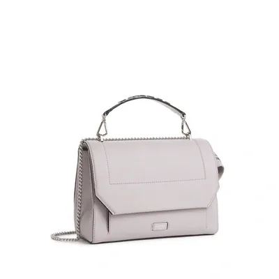 Lancel Ninon Leather Flap Bag