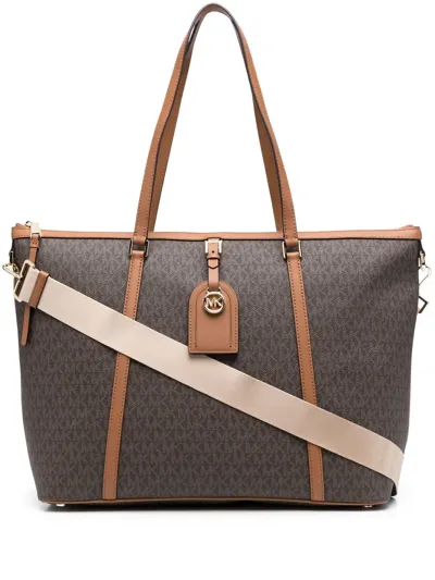 Michael Michael Kors Large Heritage Tote Bag In 252