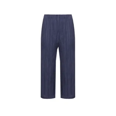 Issey Miyake Pantalon Cropped Plissé