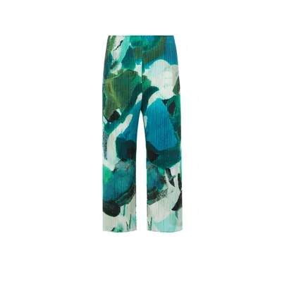 Issey Miyake Pantalon À Imprimé