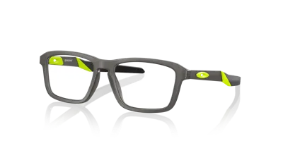 Oakley Quad Out (youth Fit) Eyeglasses In Grey