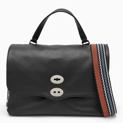 Zanellato Black Medium Postina Handbag