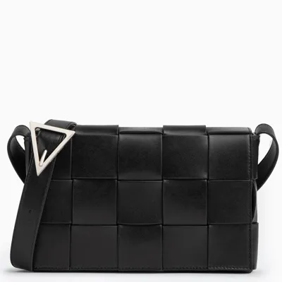 Bottega Veneta Black And Green Cassette Bag