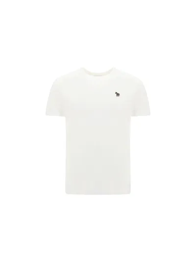 Paul Smith Zebra Logo T-shirt In White