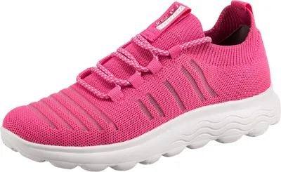 Pre-owned Geox Neu  D Spherica Sneakers Low 23134208 Für Damen Pink