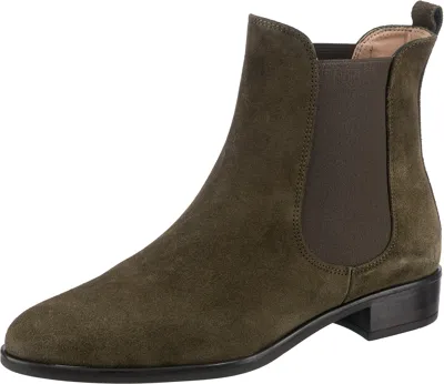 Pre-owned Unisa Neu  Chelsea Boots 21461978 Für Damen Khaki