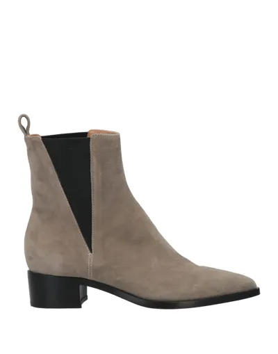 Pomme D'or Ankle Boots In Grey