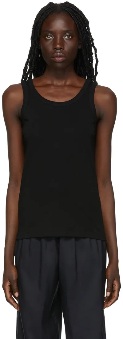 The Row Black Frankie Tank Top