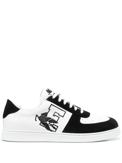 Etro Sneakers With Logo And Pegaso In Black