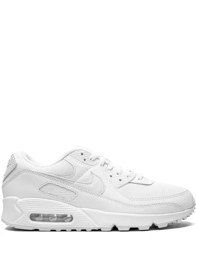 Nike Air Max 90 Sneakers In Triple White