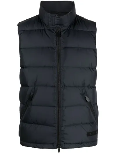 Aspesi Gilet Piuma Slim Re In Blau