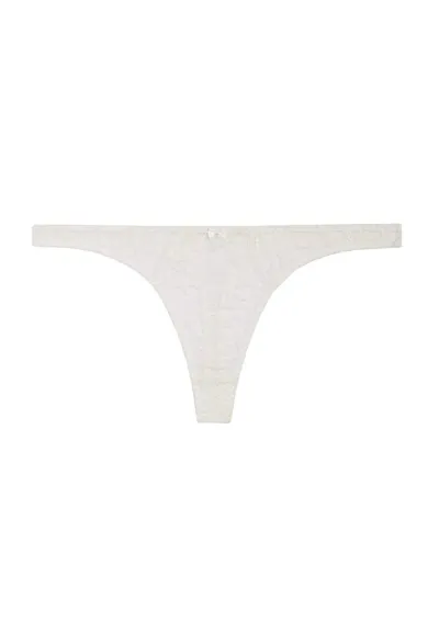 Gilda & Pearl Rita Sheer Leavers Lace Thong