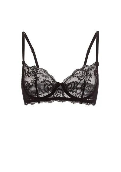 Gilda & Pearl Rita Sheer Leavers Lace Bra