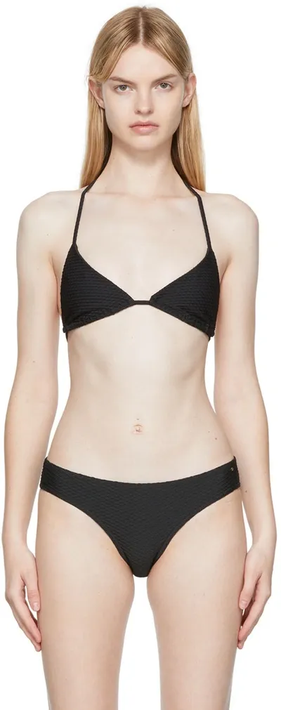 Anine Bing Black Amara & Riza Bikini