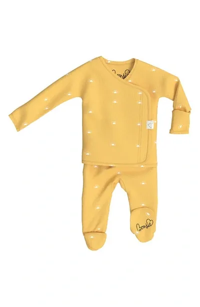 Bonsie Kids' Baby Skin To Skin Footie In Sunrise