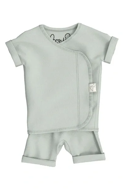 Bonsie Baby Skin To Skin Romper In Avocado